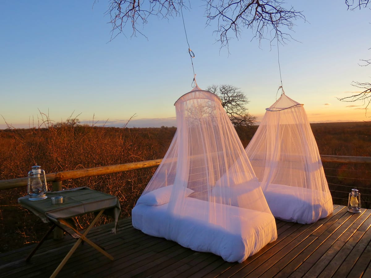 Unusual places to sleep under the stars