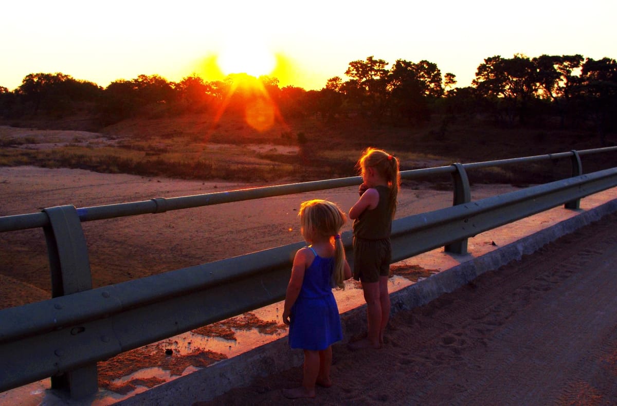 When are my children old enough to take them to a game park?