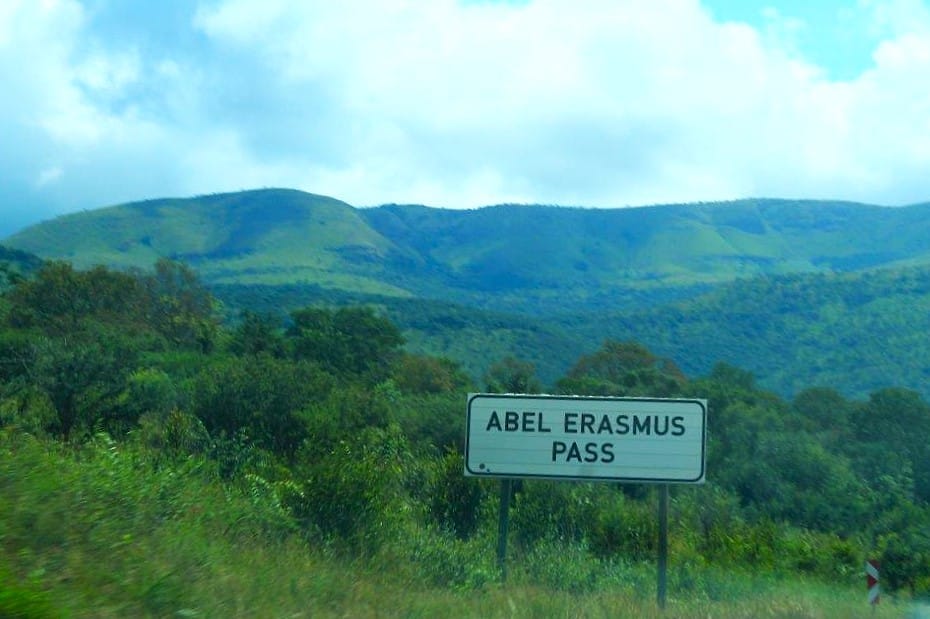 The Abel Erasmus Pass, connecting Highveld and Lowveld