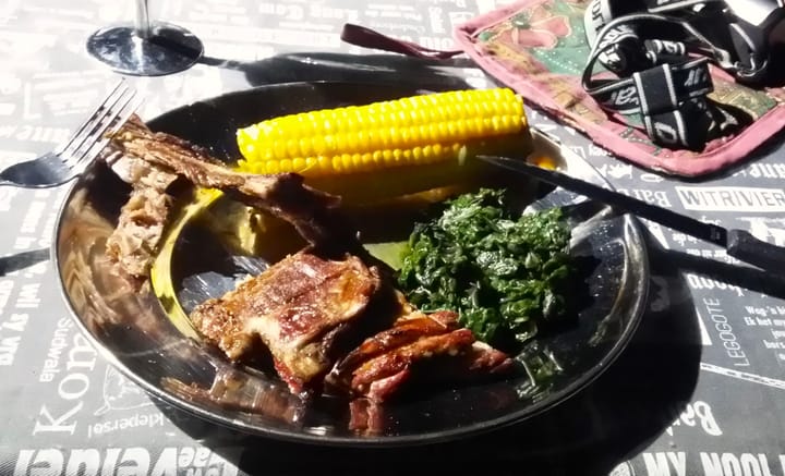 Campfire meals with a local flavour