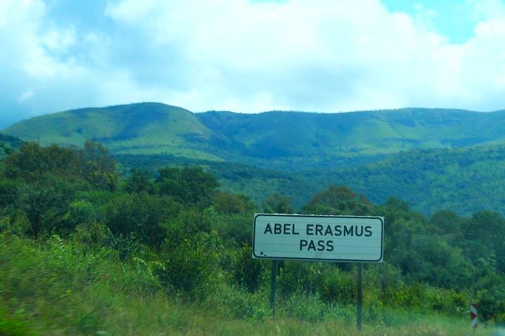 The Abel Erasmus Pass, connecting Highveld and Lowveld