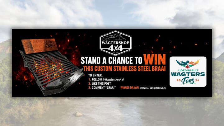 Custom Wagterskop 4x4 braai up for grabs at Hoedspruit’s Wagtersfees
